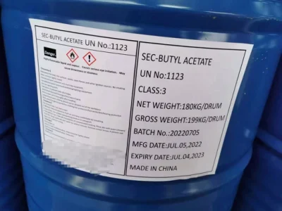 Acetato de sec-butila/acetato de butila de alta qualidade 99% min para agente de limpeza e tinta